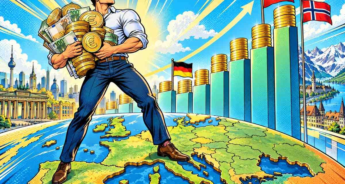 Kaufkraft Europa 2026: 21.153 Euro – Deutschland auf Rang 9
