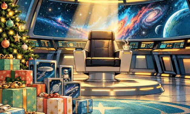 Patrick Stewart gestorben: Picard-Merch vor Weihnachtsboom