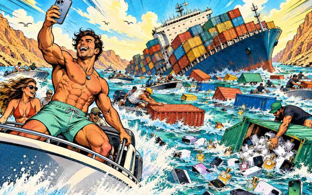 Straße von Hormus: 2.500 Container weg – iPhones im Umlauf?