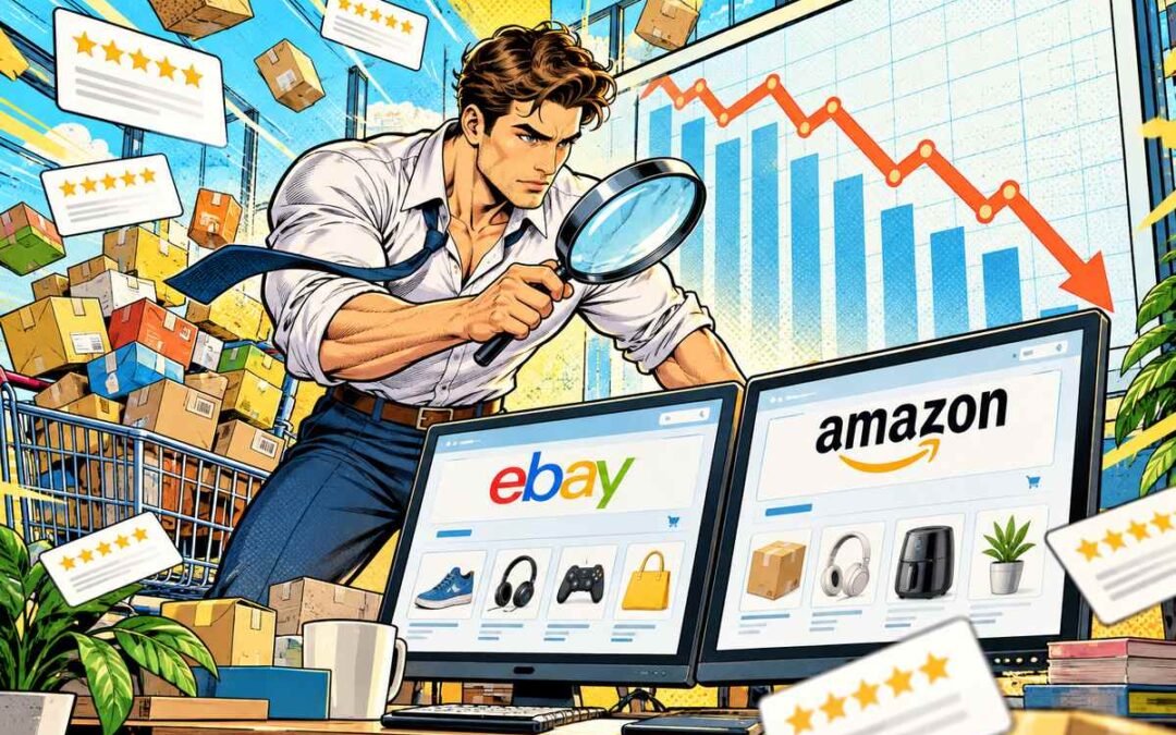 40 % Umsatzrückgang Amazon und eBay: Woran liegt es?